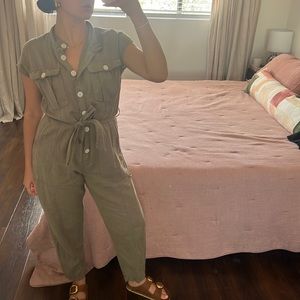 Zara Linen Jumpsuit
